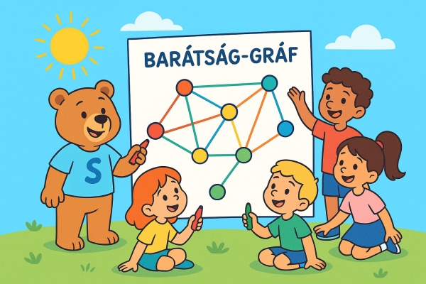 Barátság-háló a Medve Matektáborokban